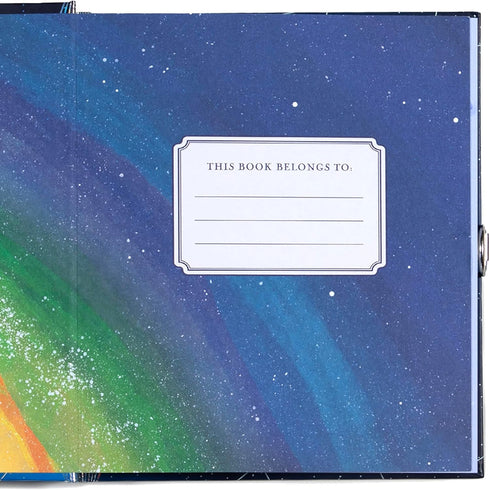 LOCKING SPACE THEMED JOURNAL