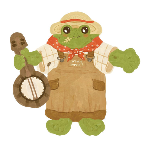 WHAT'S HOPPIN NOTECARDS FROG