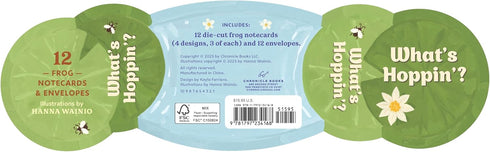 WHAT'S HOPPIN NOTECARDS FROG