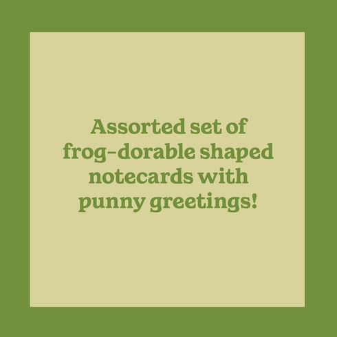 WHAT'S HOPPIN NOTECARDS FROG
