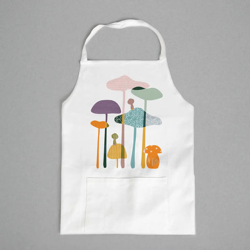 APRON MODERN MUSHROOM