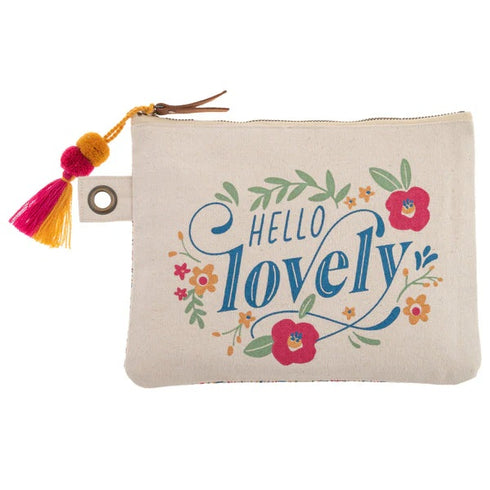 CANVAS CARRY ALL HELLO LOVELY
