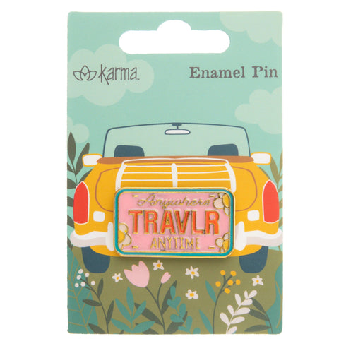 ENAMEL PIN TRAVELER CAR
