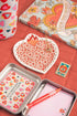 TRINKET TRAY HEART FLOWERS