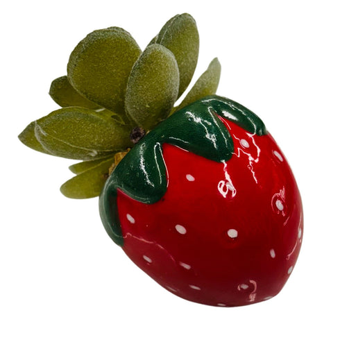 SUCCULENT POT STRAWBERRY