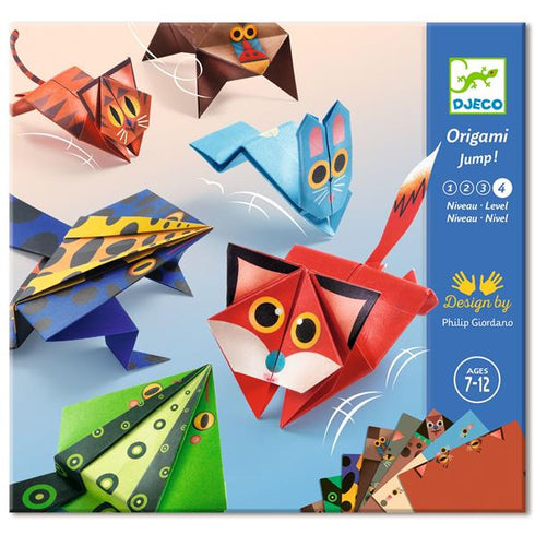 JUMPING ANIMALS ORIGAMI