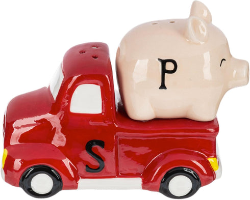 PIG TRUCK SALT PEPPER SET