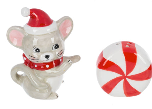 MOUSE MINT SALT PEPPER SET