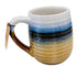 RIBBED STONEWARE MUG 16OZ