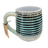 RIBBED STONEWARE MUG 16OZ