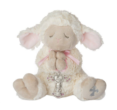 SERENITY LAMB PLUSH PINK