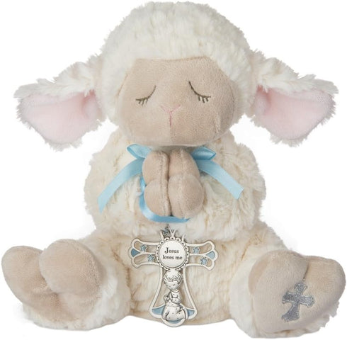 SERENITY LAMB PLUSH BLUE