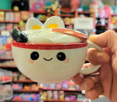 RAMEN NOODLE MUG WITH LID