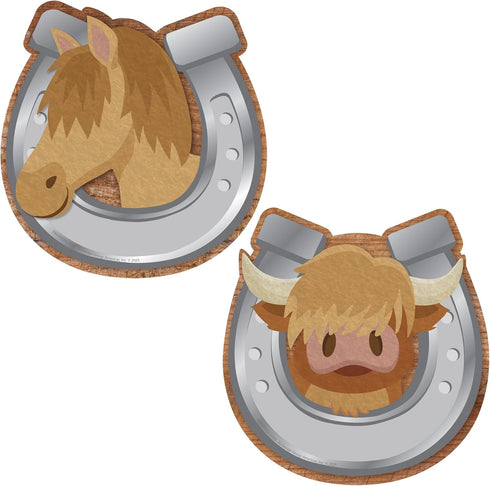 WILD WEST PAPER CUT OUTS