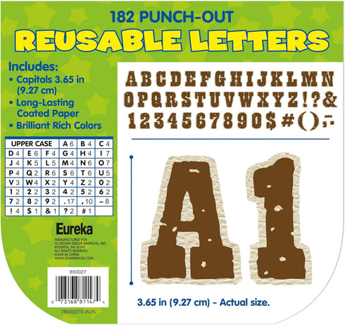 WILD WEST DECO LETTERS