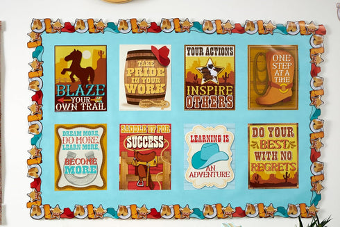 WILD WEST ICONS DECO TRIM