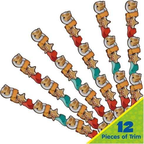 WILD WEST ICONS DECO TRIM