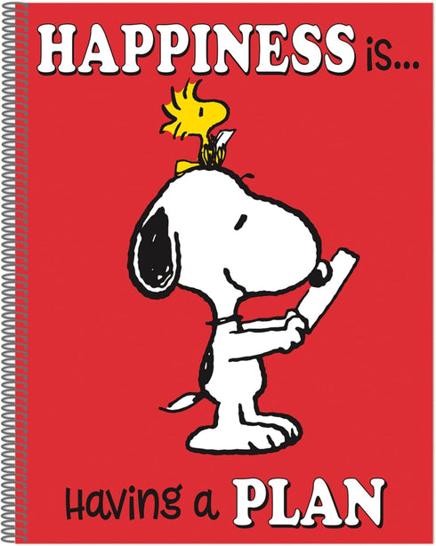SNOOPY HAPPINESS PLAN BOOK