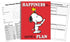 SNOOPY HAPPINESS PLAN BOOK