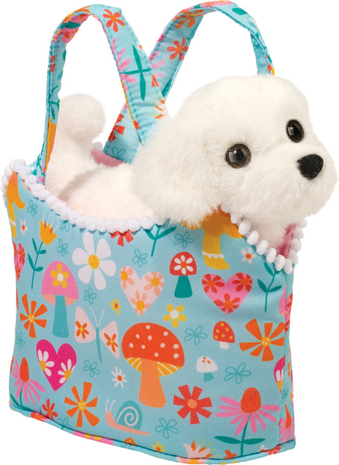 RETRO SASSY SAK BICHON PUPPY