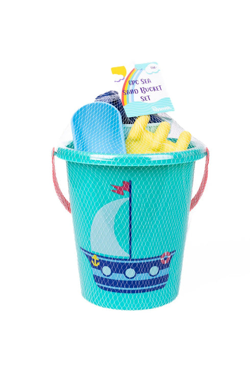 SEA SAND BUCKET SET BLUE