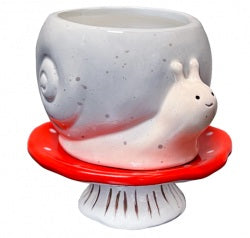 SNAIL MUSHROOM PLANTER