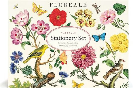 STATIONERY SET FLOWERS