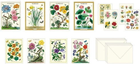 STATIONERY SET FLOWERS