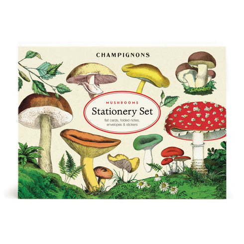 STATIONERY SET MUSHROOMS