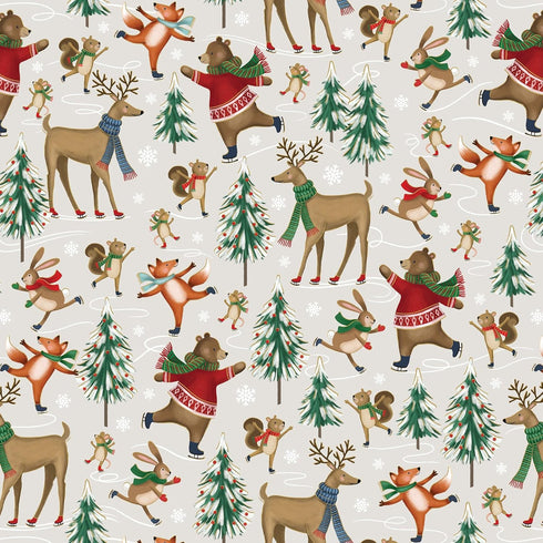 WOODLAND SKATING ROLL WRAP