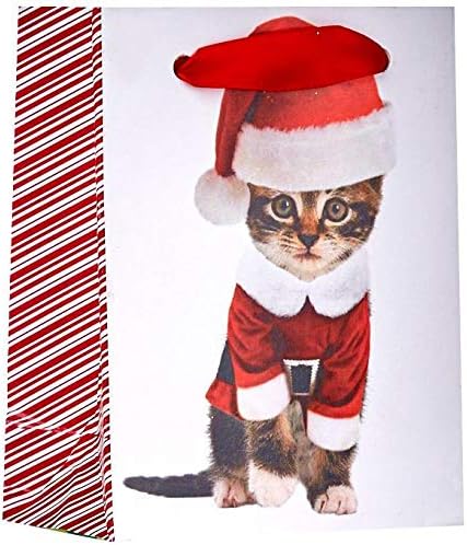 KITTY CHRISTMAS TINY GIFT TOTE