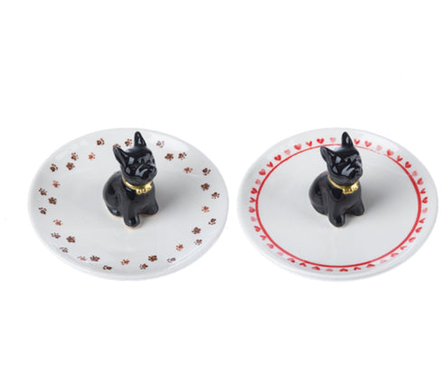 DOG RING HOLDER TRINKET TRAY