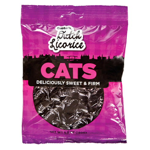 GUSTAFS LICORICE CATS