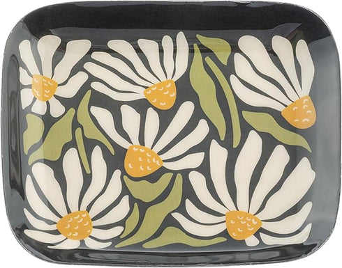 ENAMEL TRAY DAISIES