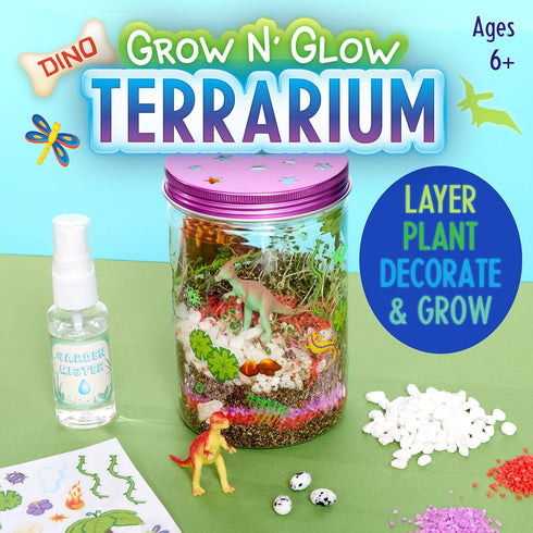 GROW GLOW DINO TERRARIUM