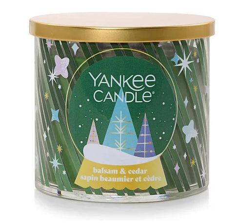 BALSAM CEDAR YANKEE 3 WICK
