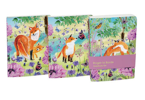 SUNNY WILD FOX NOTEBOOK SET 3