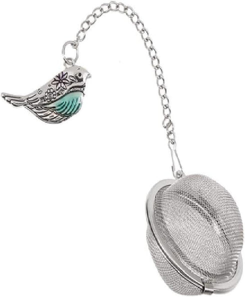 TEA INFUSER WITH BIRD CHARM