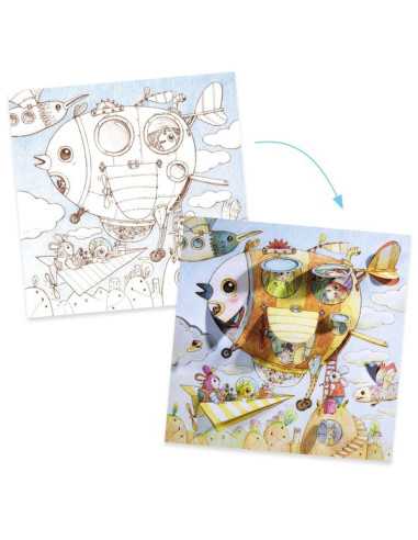 PRINCESS LITTLE DOORS COLORING