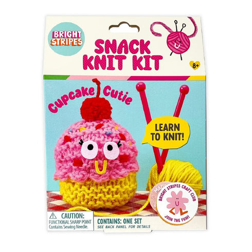 CUPCAKE SNACK KNIT KIT