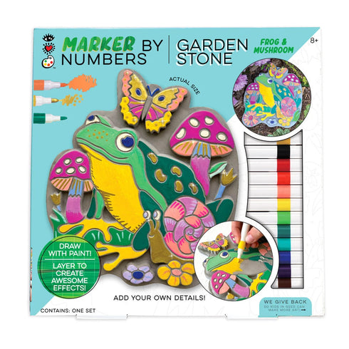 MARKER BY NUMBERS FROG