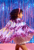 PURPLE PAILETTE CAPE