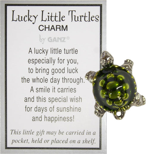 LUCKY LITTLE TURTLE CHARM