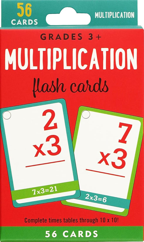 MULTIPLICATION FLASH CARDS