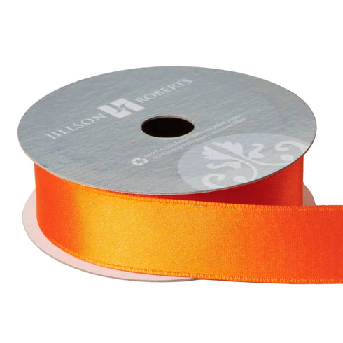 SATIN 1" RIBBON ORANGE