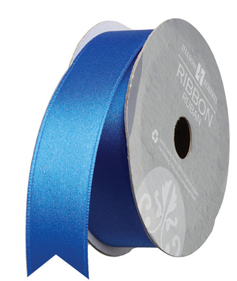 SATIN 1" RIBBON BLUE