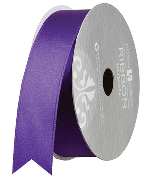 SATIN 1" RIBBON PURPLE