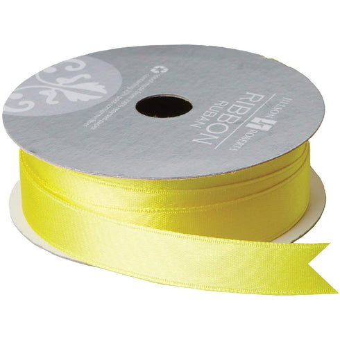 SATIN 5/8" RIBBON YELLOW