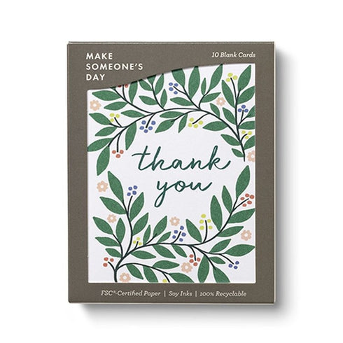 Thank You Botanical Wreath