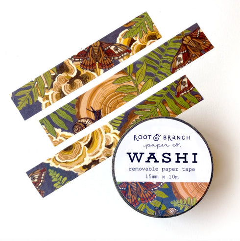 Washi Tape Mushroom Grove